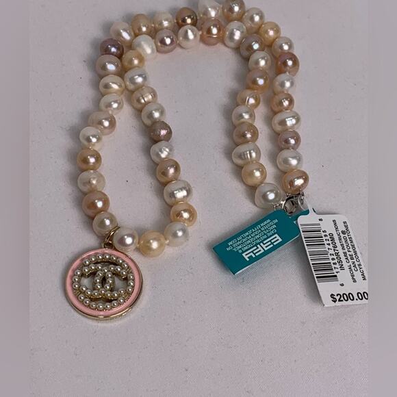 Effy Elegant Multi Color Pearl Necklace Chanel - Picture 6 of 9